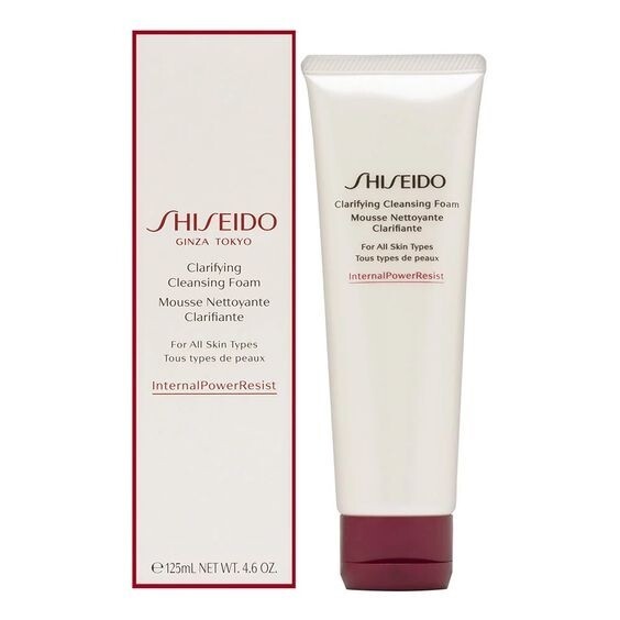 Shiseido Clarifying Cleansing Foam All Skin Types 125ml/4.6oz NEW In Retail BOX