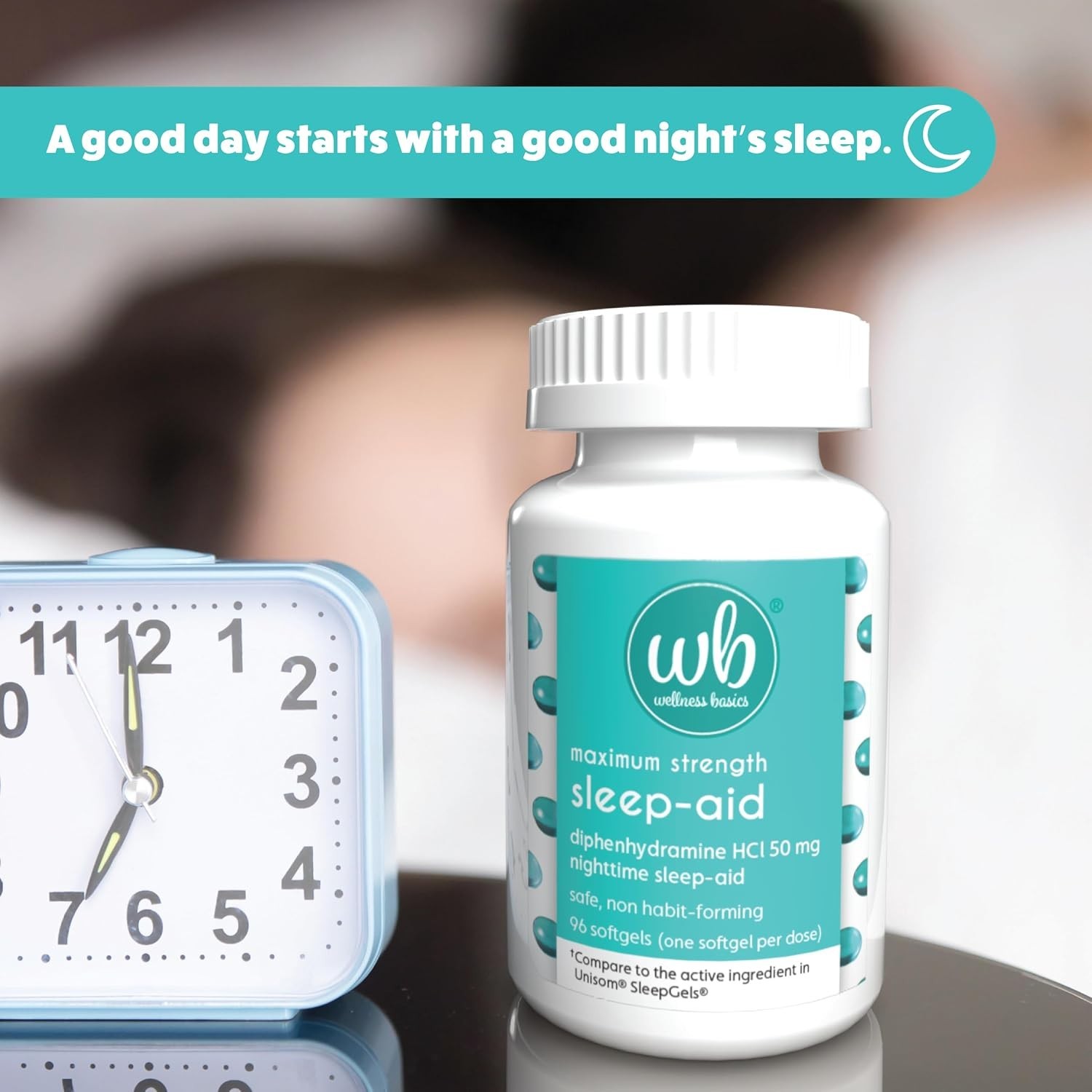 Maximum Strength Sleep Aid Softgels – Non-Habit Forming Twin Pack