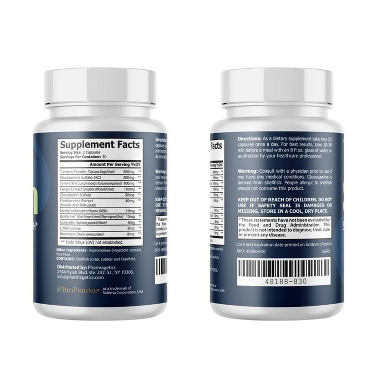 60 Capsules Formula Nerve Health Sofon Dietary Supplement for Pain Relief Suppor