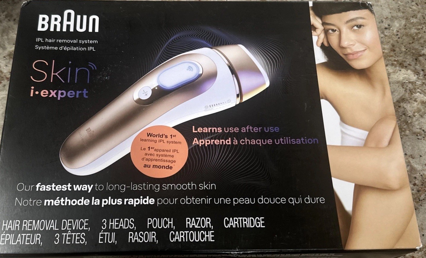 Braun Silk-Expert Pro Iskin Hair Removal System~ Open Box