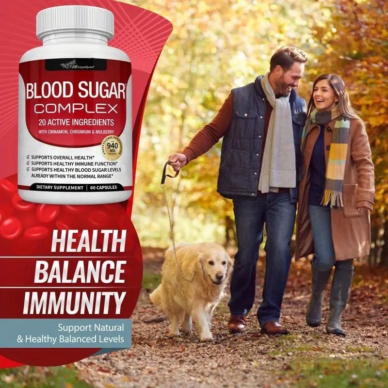 Blood Sugar Support Complex 2-Pack 120pill Cinnamon, Chromium, Alpha Lipoic Acid