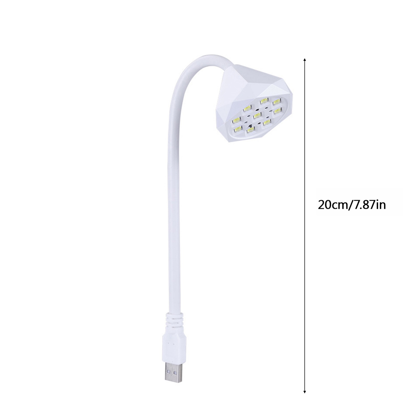 27W Smart Sensor Nail Lamp With USB Plug 9 LED Beads 45s/90s Timer