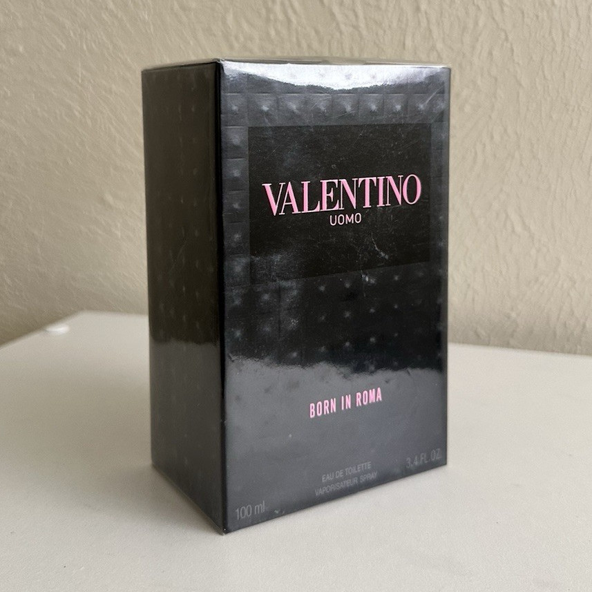 Valentino Uomo Born In Roma Eau de Toilette Spray, Regular Size 3.4 fl oz