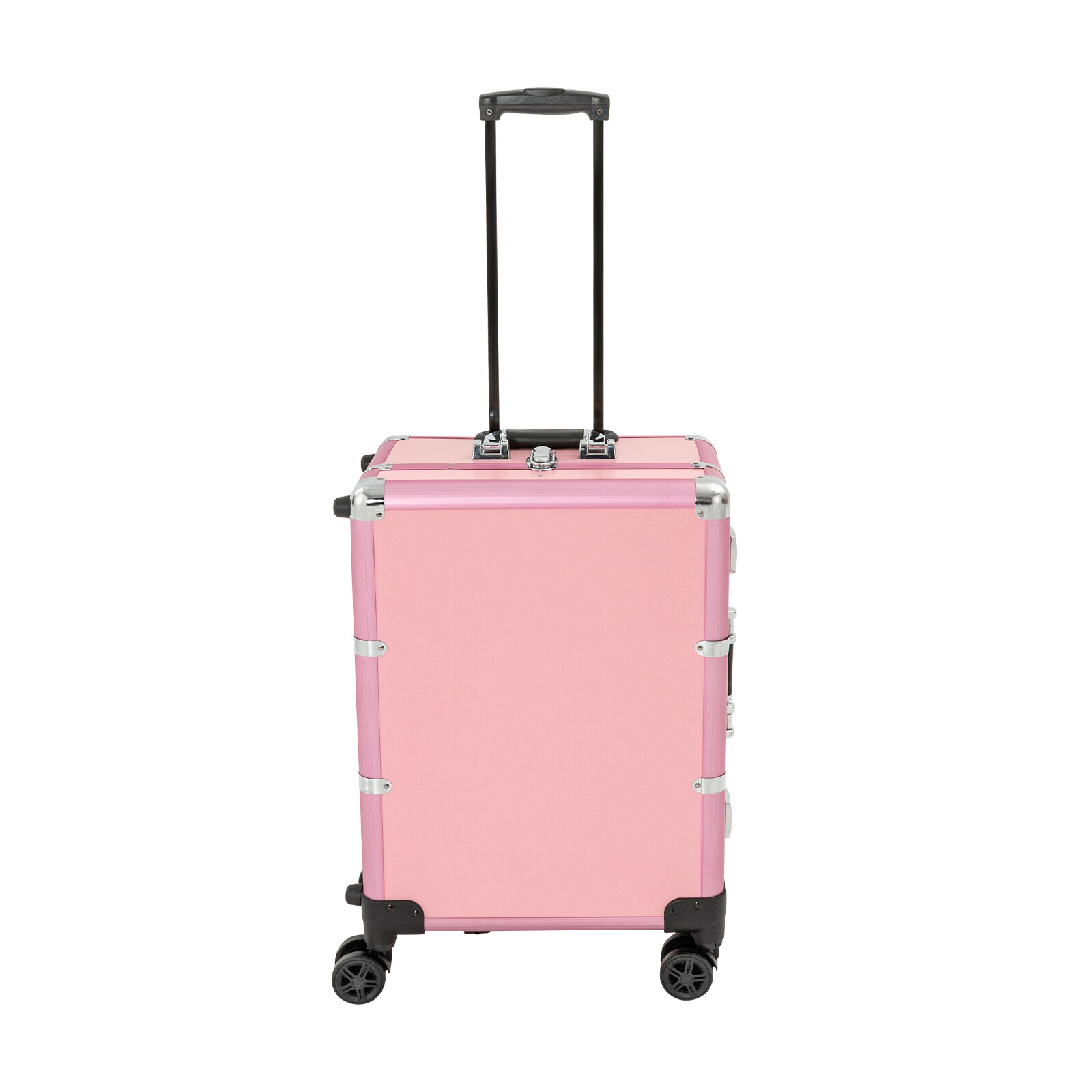 Professional Cosmetic Travel Case Vanity Organizer Rolling Makeup Train Case