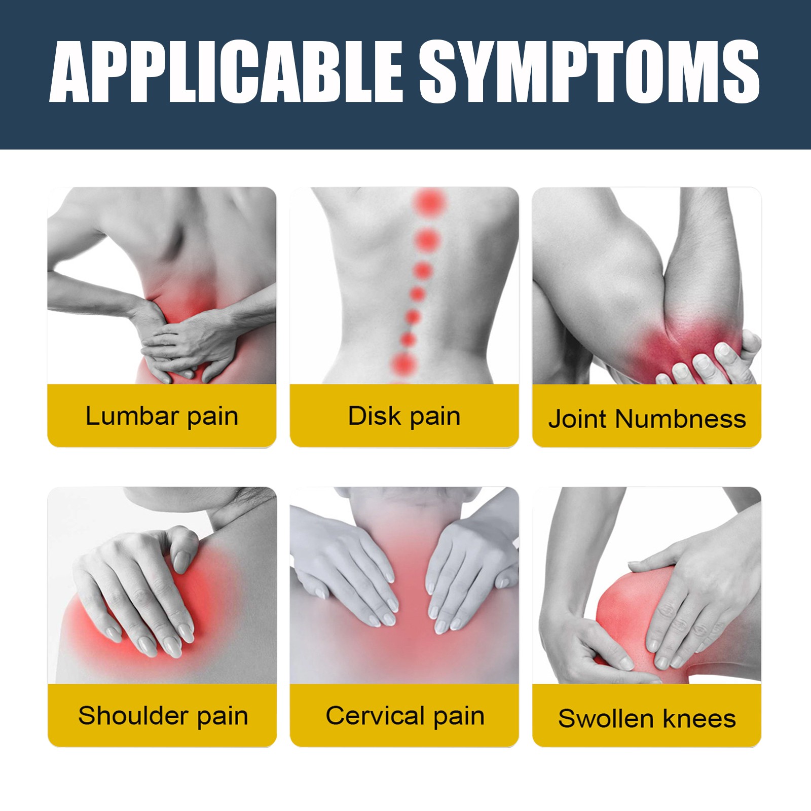Joint Pain Relief Cream for Back and Knee Muscle Aches Soothing Fast Acting Gel