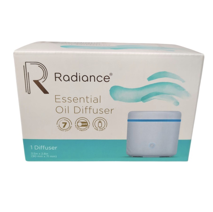 Radiance Essential Oil Diffuser 7 Light Colors 3.5 in x 2.8 in