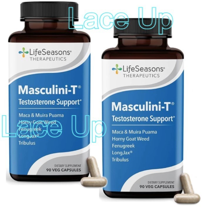 (2) LifeSeasons Masculini-T 180 total caps — EXPIRE 2028