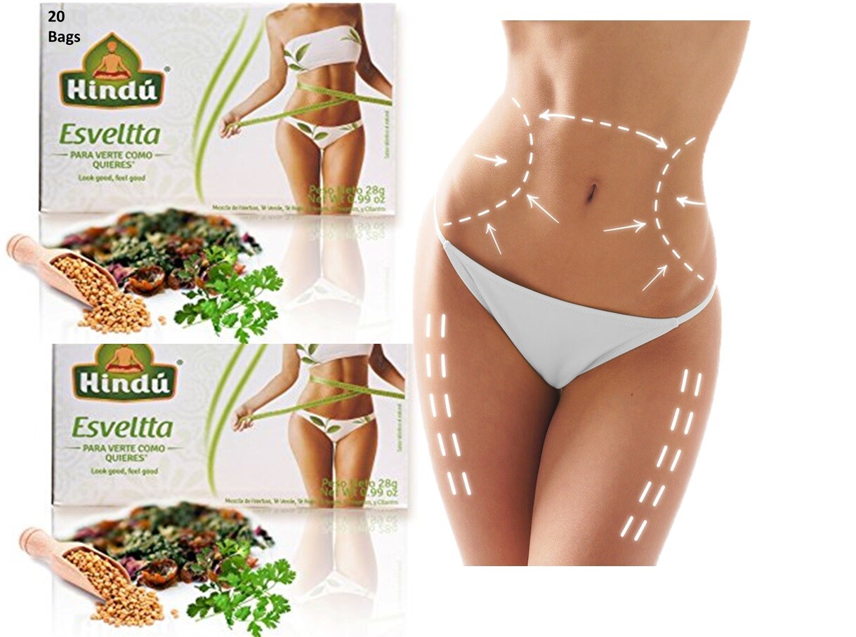 40 Day Detox Tea de tox Weight Loss to get Skinny belly Fit Tsveltta 40 TEA BAGS