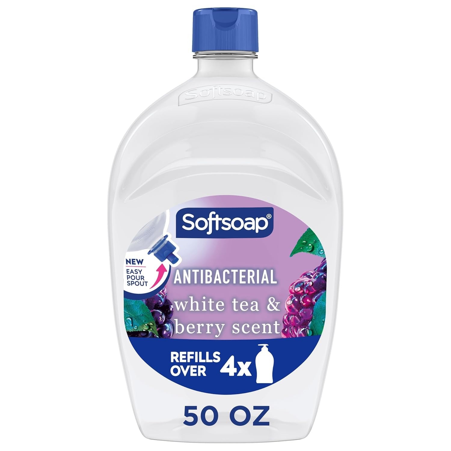 Softsoap Antibacterial Liquid Hand Soap,Kitchen and Bathroom Hand Soap,50 fl oz
