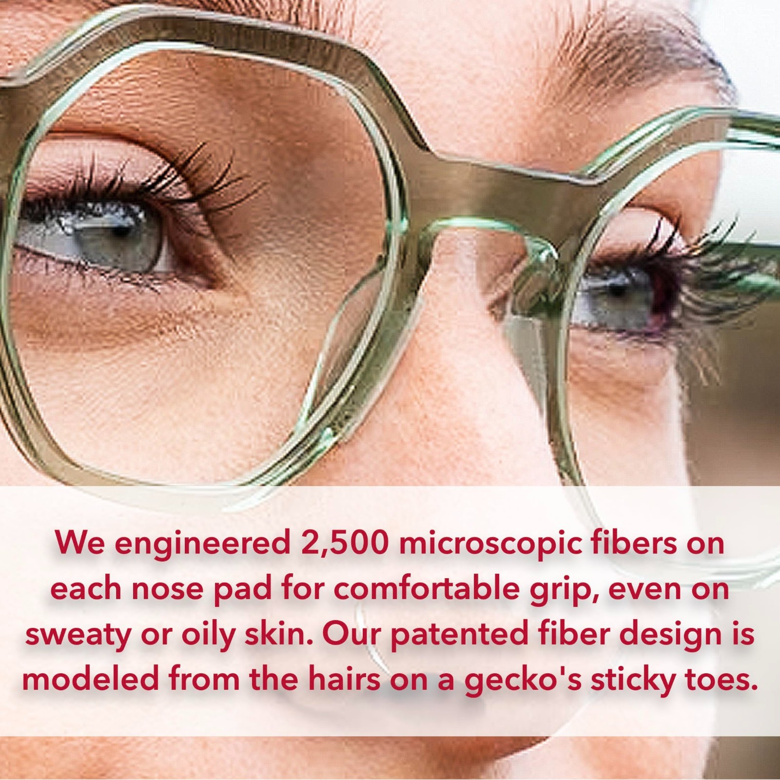 Ultra-Thin Anti-Slip Eyeglass Nose Pads – 5 Pairs Black, 0.6mm, USA Made, Micros
