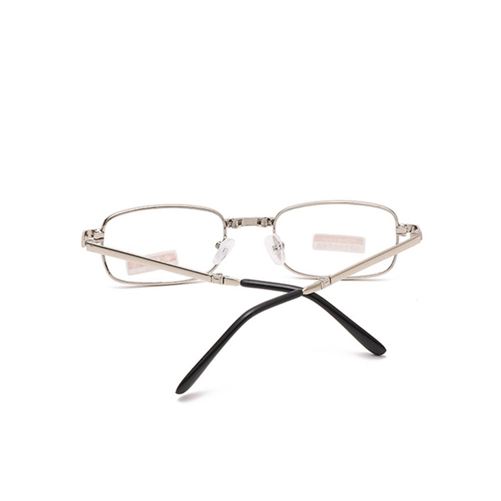 Unisex Fashion +150° Foldable Reading Glasses Presbyopia Glasses w/ Case yy