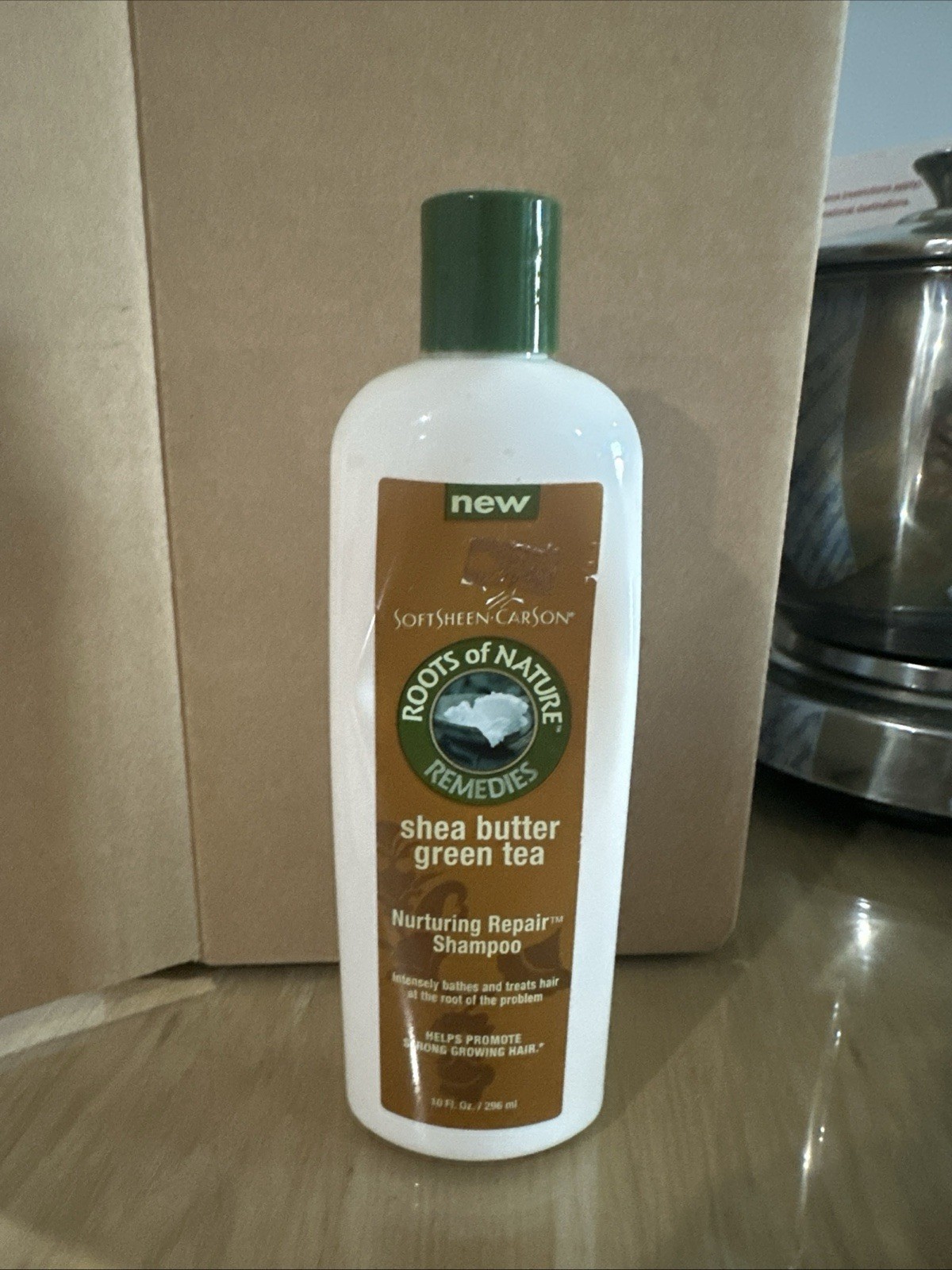 Roots of Nature Shea Butter Green Tea Nurturing Repair Shampo 10 fl. oz / 296ml