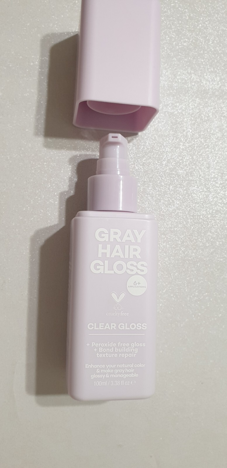 Brite Gray Hair Gloss Toner Animal Cruelty Free for Women’s – (3.38 fl oz)
