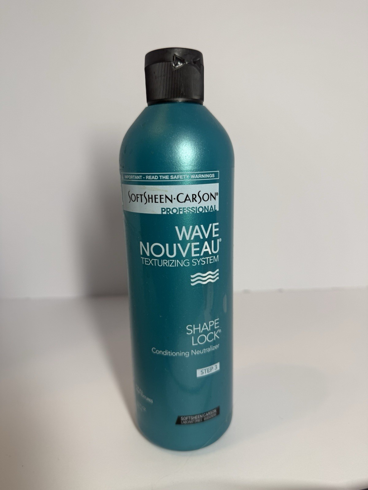 SoftSheen Carson Wave Nouveau Shape Lock Step 3 Neutralizer 16.9 oz NEW