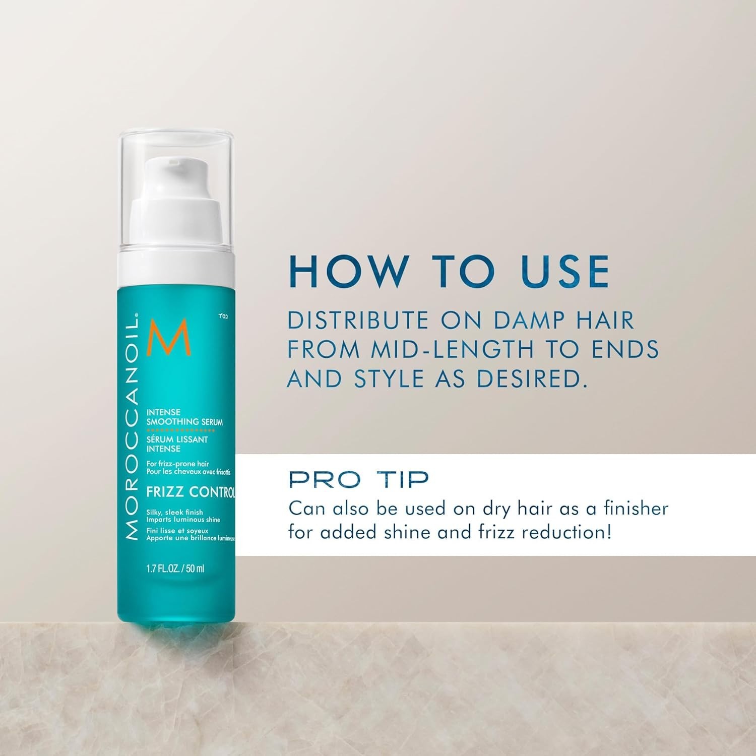 Moroccanoil Anti Frizz Serum Hair Smoothing Shine Control 1.7 oz