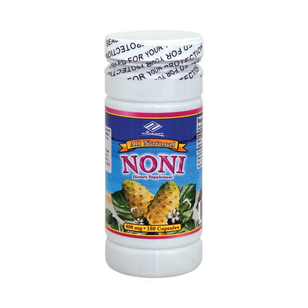 All Natural Noni 400 mg 180 Capsules, 6 Months Supply