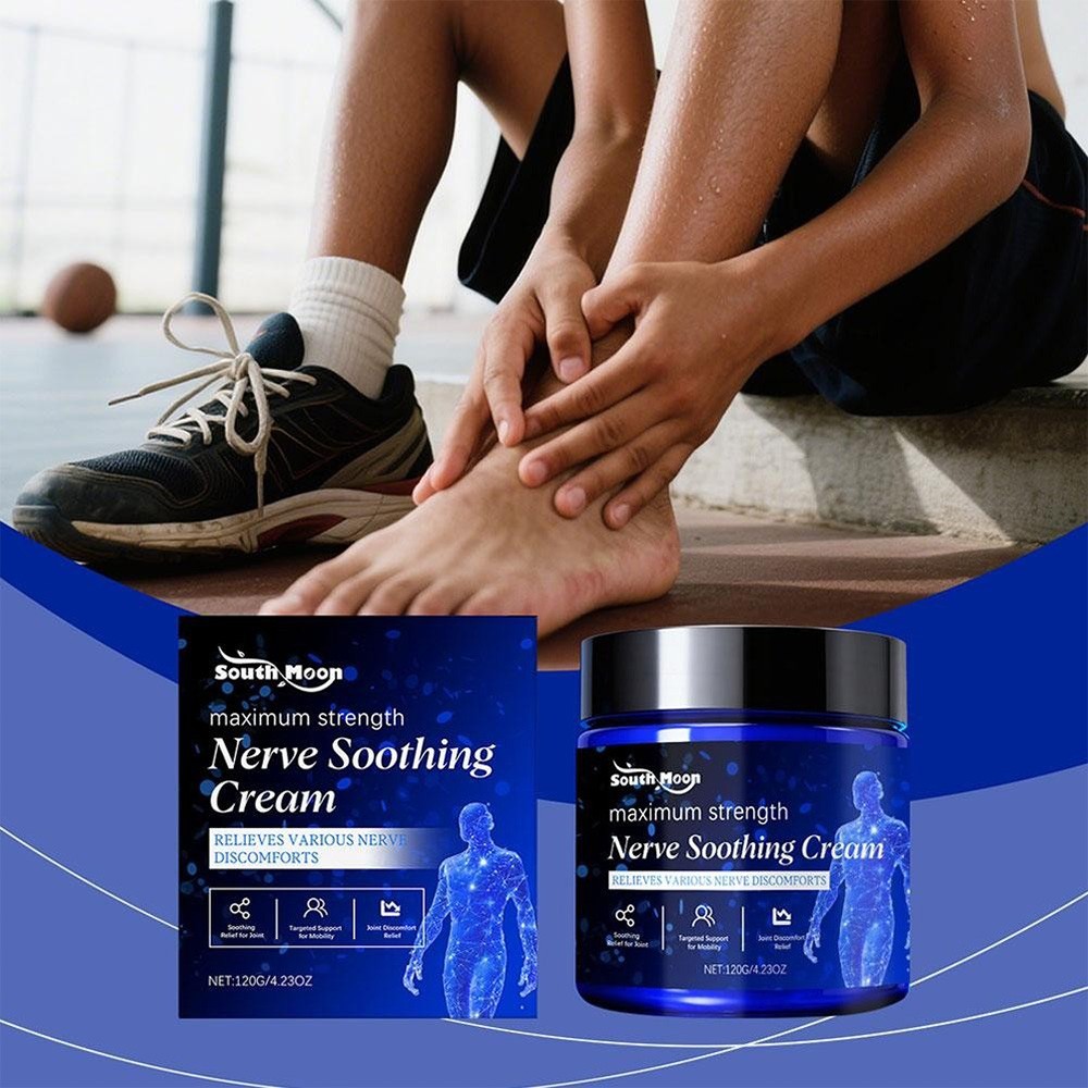 Maximum Strength Neuropathy 120g Nerve Pain Relief Cream for Feet, Leg