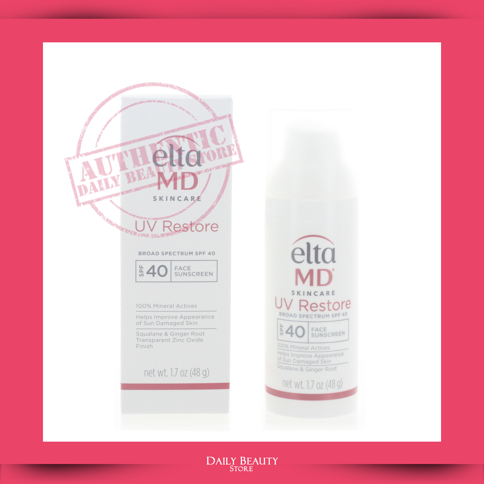 Elta MD UV Restore Broad Spectrum SPF40 48g 1.7oz