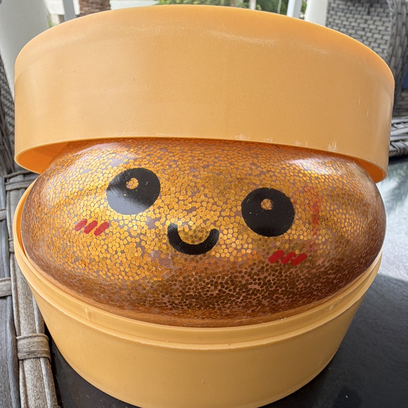 EXTREMELY RARE Golden Glitter Dumpling LARGE Mystery Squishy Opened Limit
