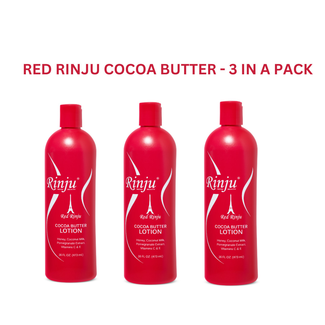 Red Rinju Cocoa Butter 16Oz – 3 Pack