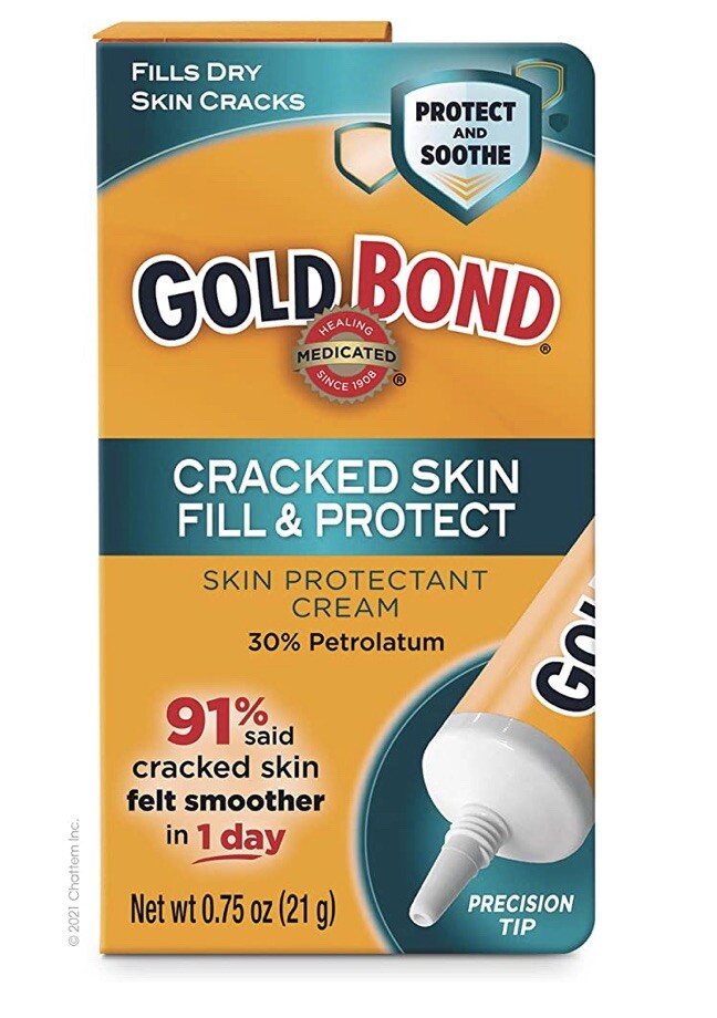 Gold Bond Medicated cracked skin cream 0.75 oz., Fill & Protect skin protectant