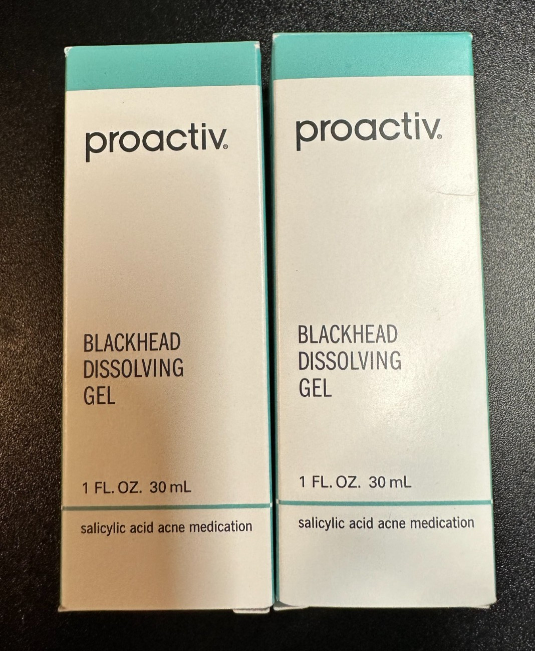Lot of 2 Proactiv Blackhead Dissolving Gel 1 oz, Exp 05/2026, New in Box