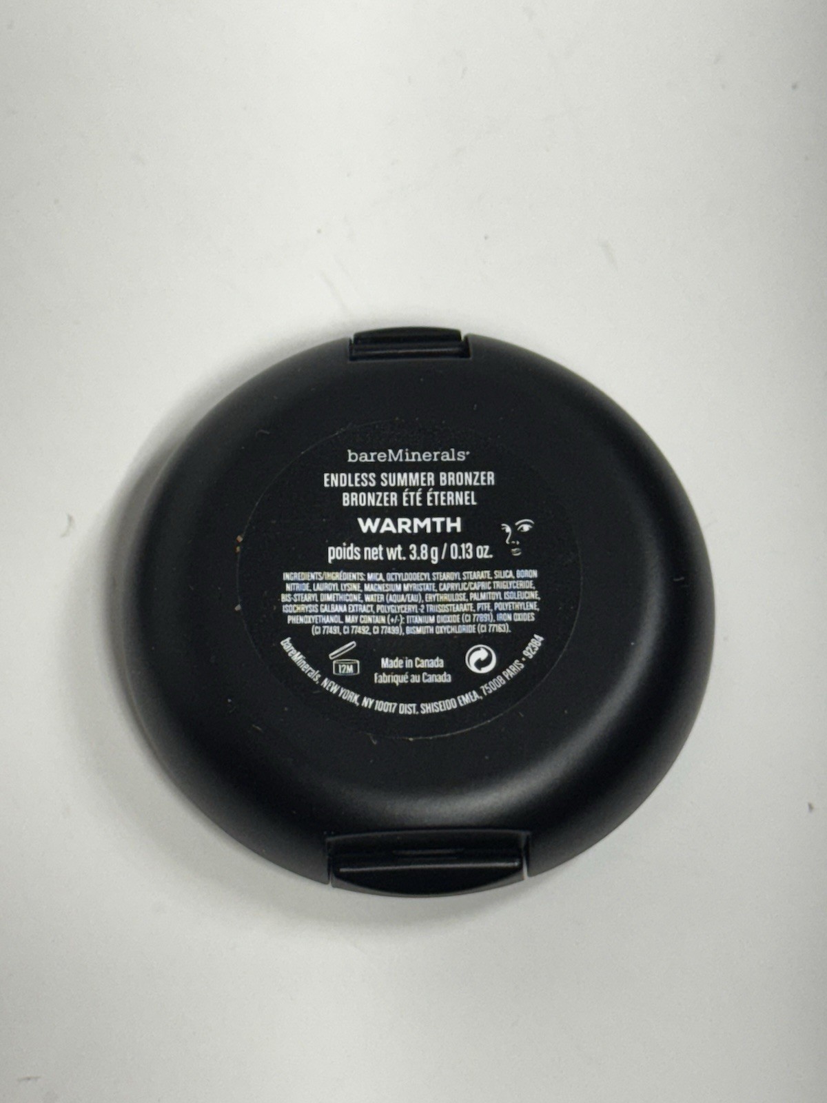 bareMinerals Endless Summer Bronzer WARMTH – Travel Size 3.8g / 0.13oz New
