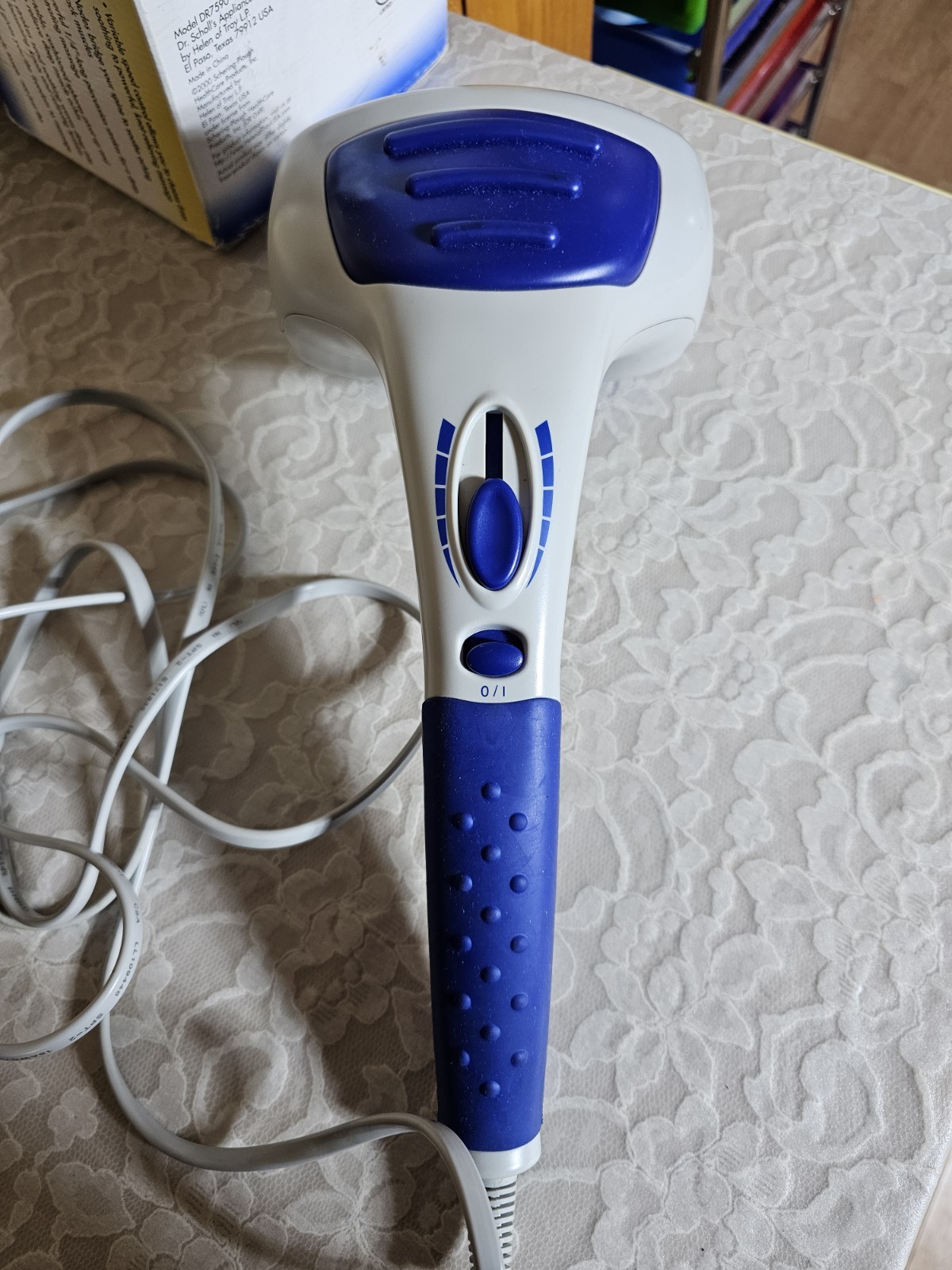 Dr Scholls Pulsating Percussion Massager Variable Speed DR7590 Massage Relief