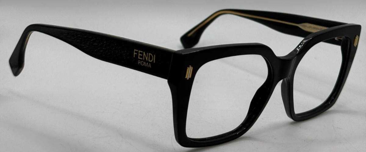 Fendi FE500854 601 53-16-145 Sunglasses FRAMES ONLY Authentic Made in Italy
