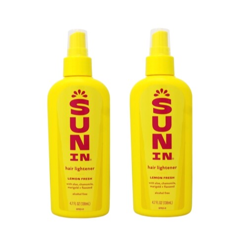 2 Pack Sun-In Hair Lightener, Lemon Fresh 4.7 fl oz (138.9 ml)