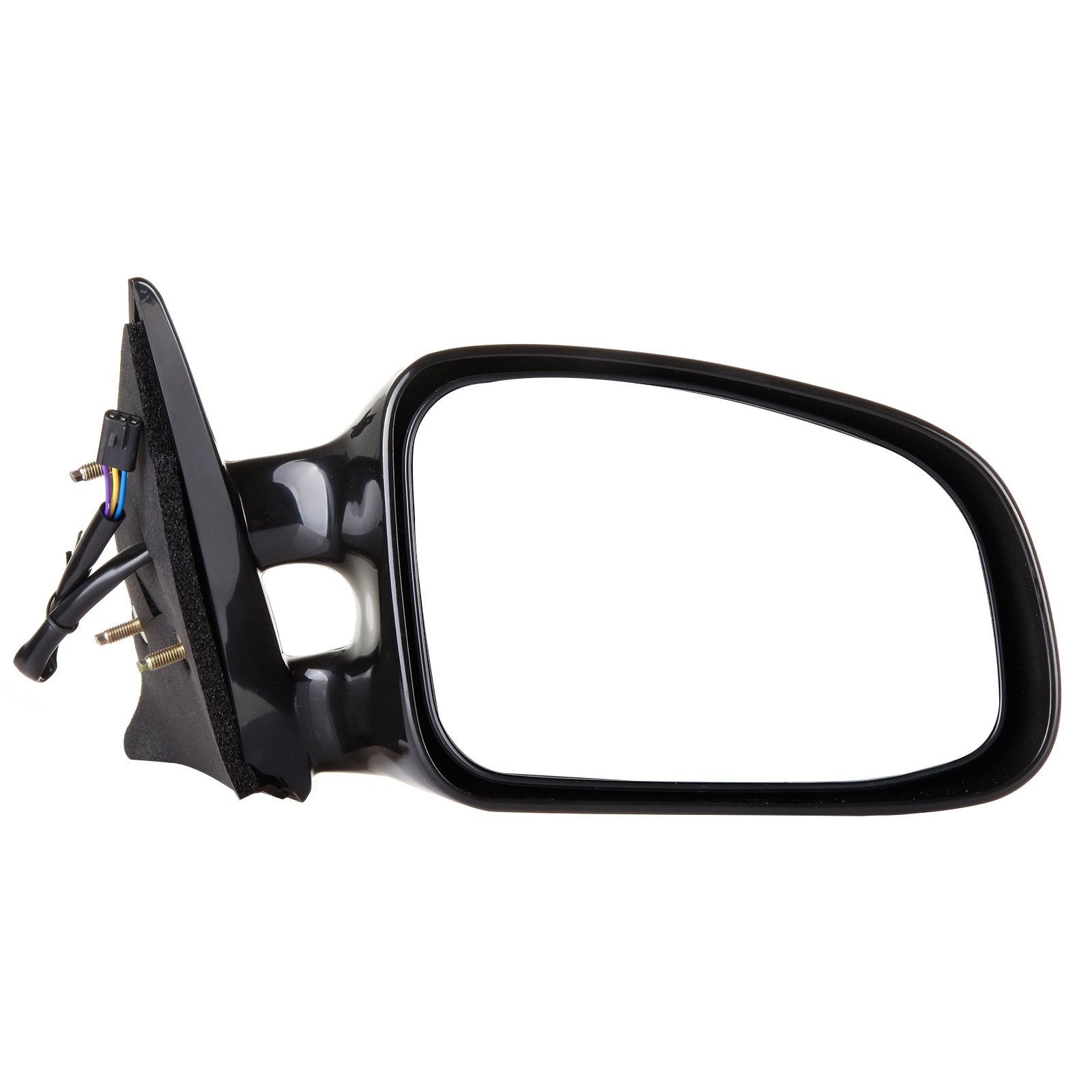 SCITOO Passenger Side View Mirror Compatible with Polished Finish, Black