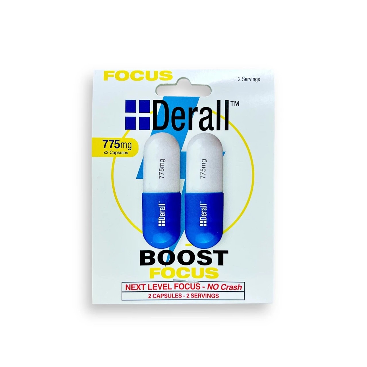 Derall Boost Next Level Focus – Mental Focus No Crash 775mg