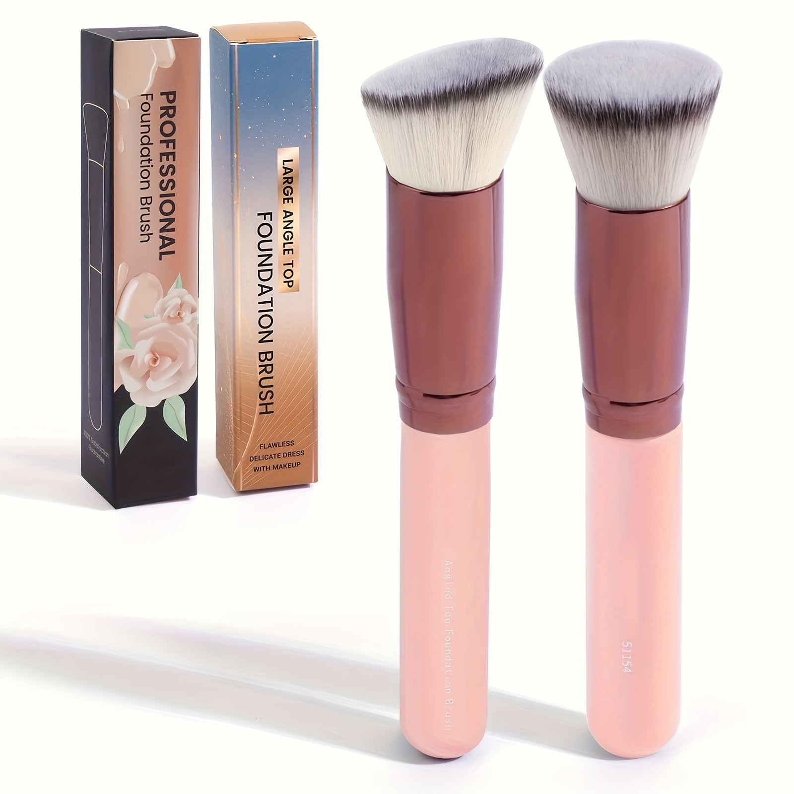 Professional Foundation Brush set – Soft Bristles for Flawless Makeup
