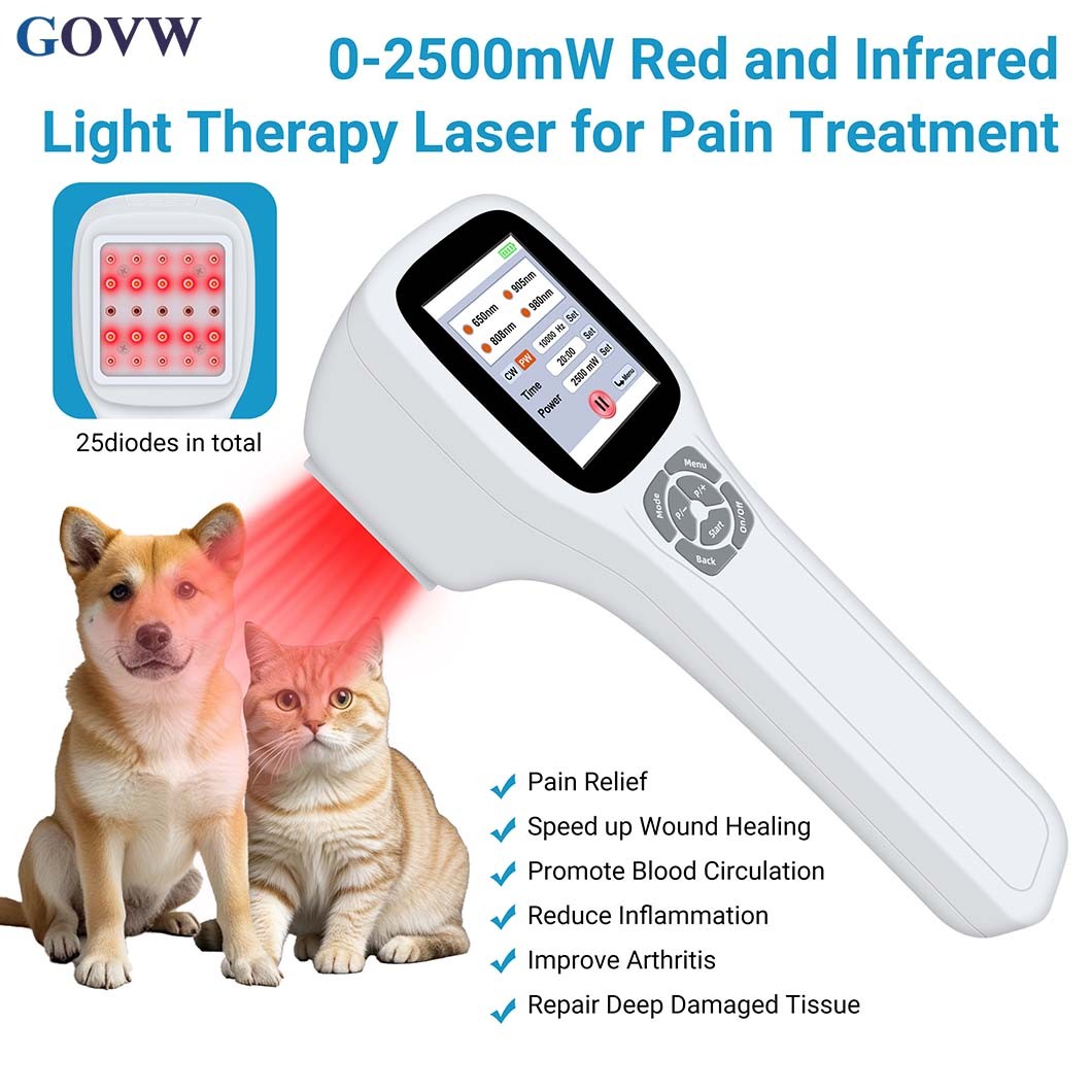 650nm 808nm 905nm 980nm Red Infrared Laser Therapy Device Human Pain Relief Home