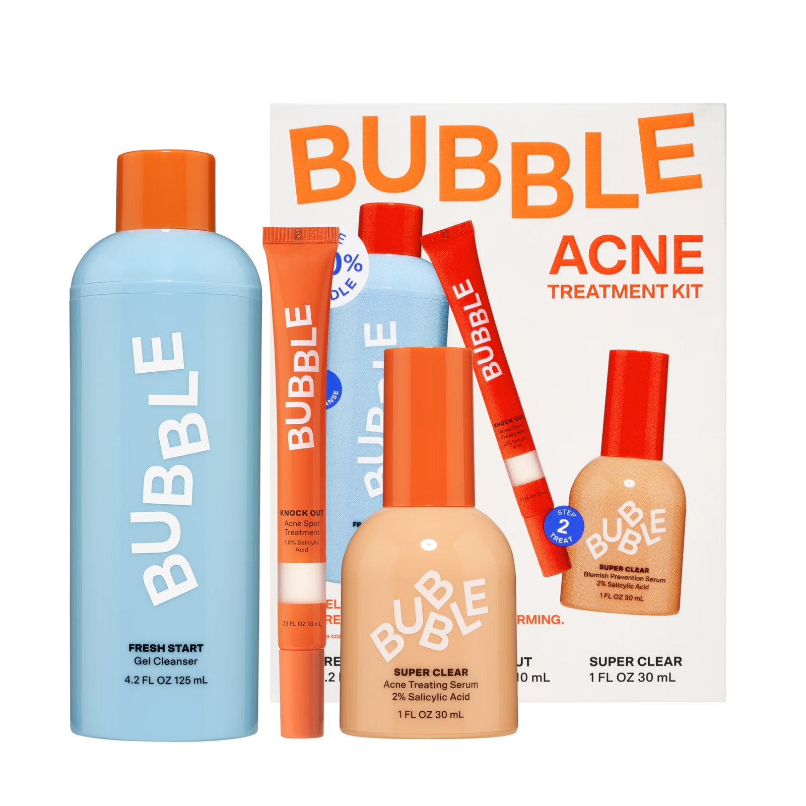 Bubble Acne Treatment Kit