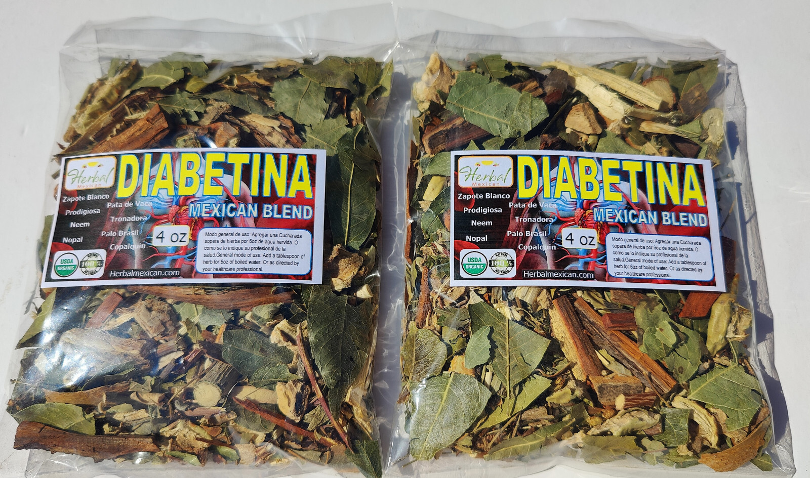 4oz Diabetina Natural organic Herbal blend Blood sugar support 113g