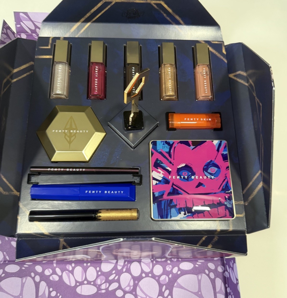Fenty x Arcane THE LEGENDS VAULT Makeup Set w/ Jinx, Vi, Mel Caitlyn
