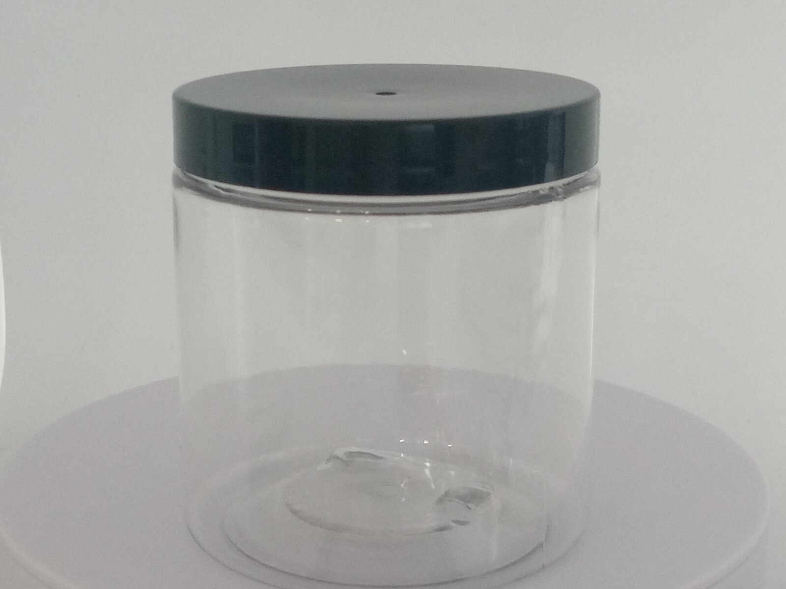 8oz Plastic Jars with Lid 3 PACK ,6 PACK..,12,24,48,96,200 PACK