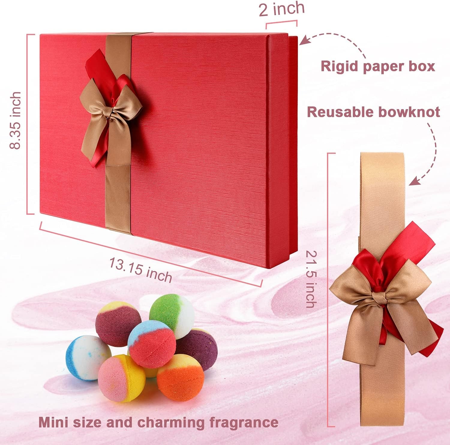 Bath Bombs Gift Set Luxury Bath Bombs for Women Gift Set of 40 Organic Natural
