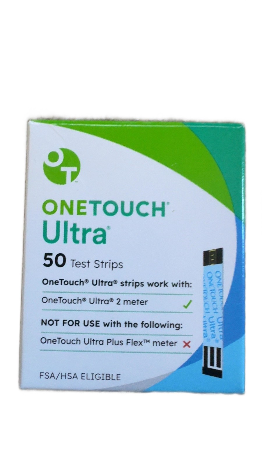 LifeScan One Touch Ultra 50 Test Strips 50ct Exp 12/31/2026 Sealed