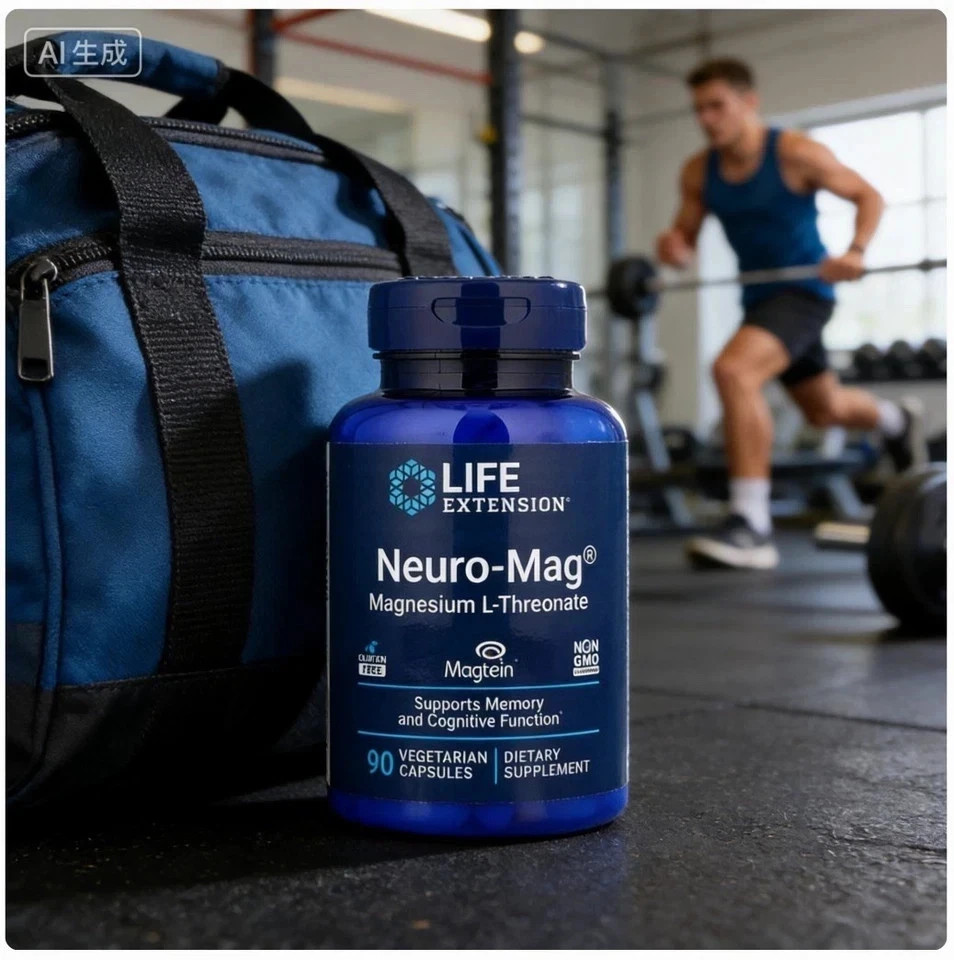 Life Extension Neuro-Mag | Magtein® Magnesium L-Threonate for Brain Health – 90