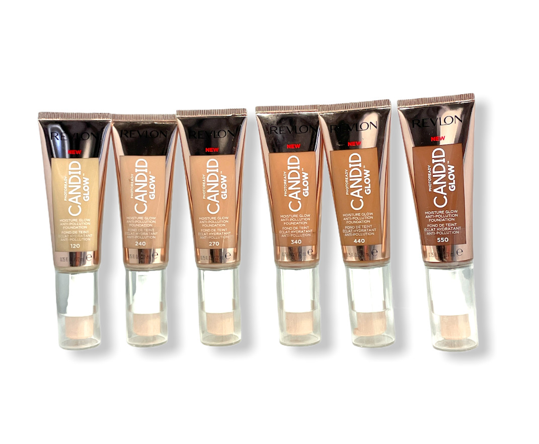 Revlon Photoready Candid Glow Moisture Glow Anti-Pollution Foundation 0.75oz.