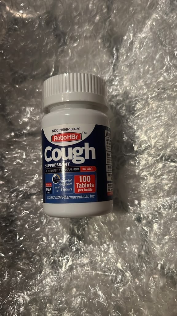 HBr Cough Suppressant 100 Tablets 30mg Dextromethorphan hbr