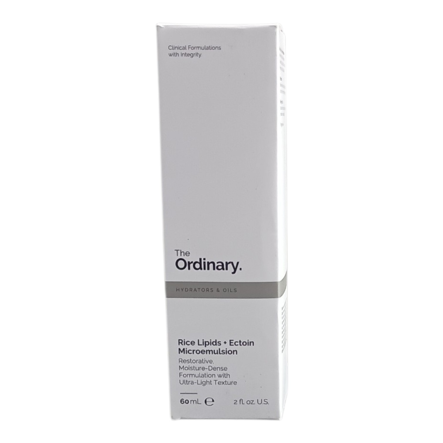 The Ordinary Authentic Rice Lipids + Ectoin Microemulsion Moisturizer 2oz/60ml
