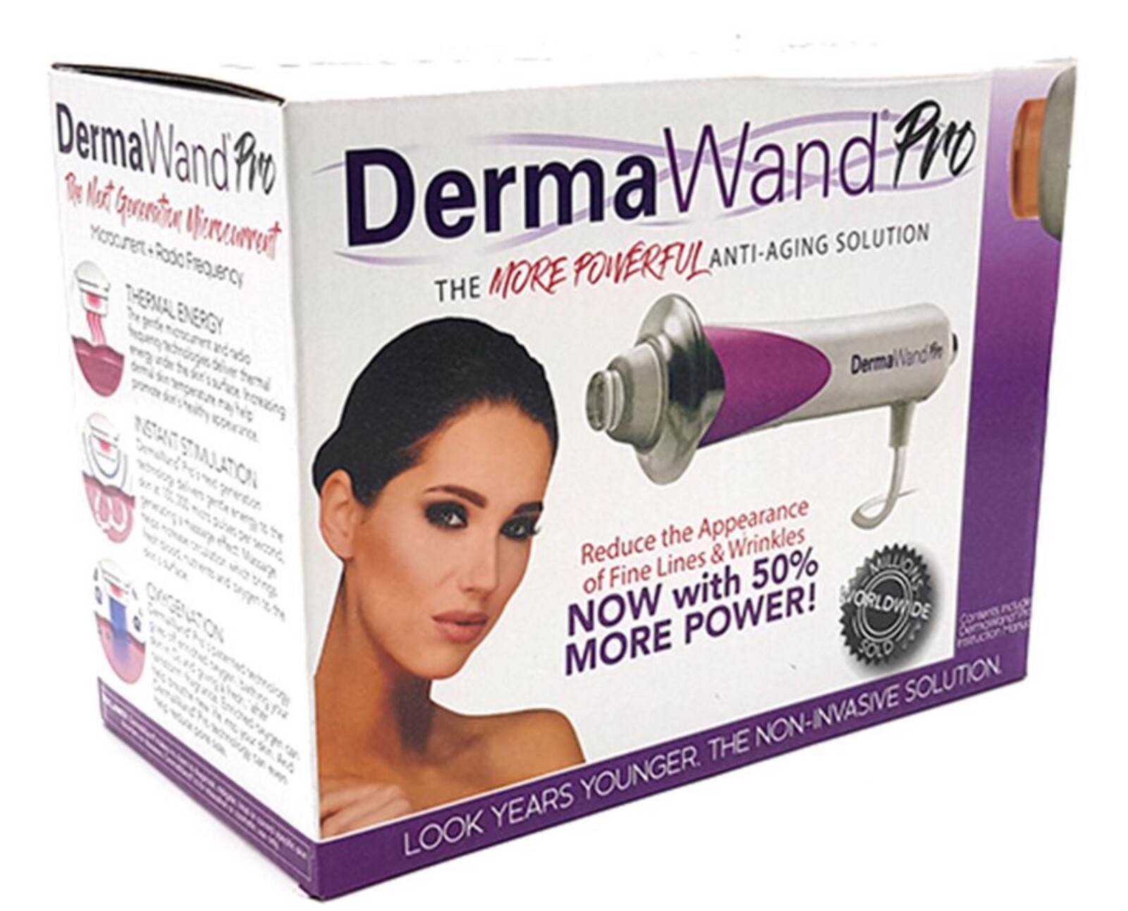 DermaWand Pro High Frequency Wand – Bag,Guide, Preface, BNIB! 1 Year Warranty