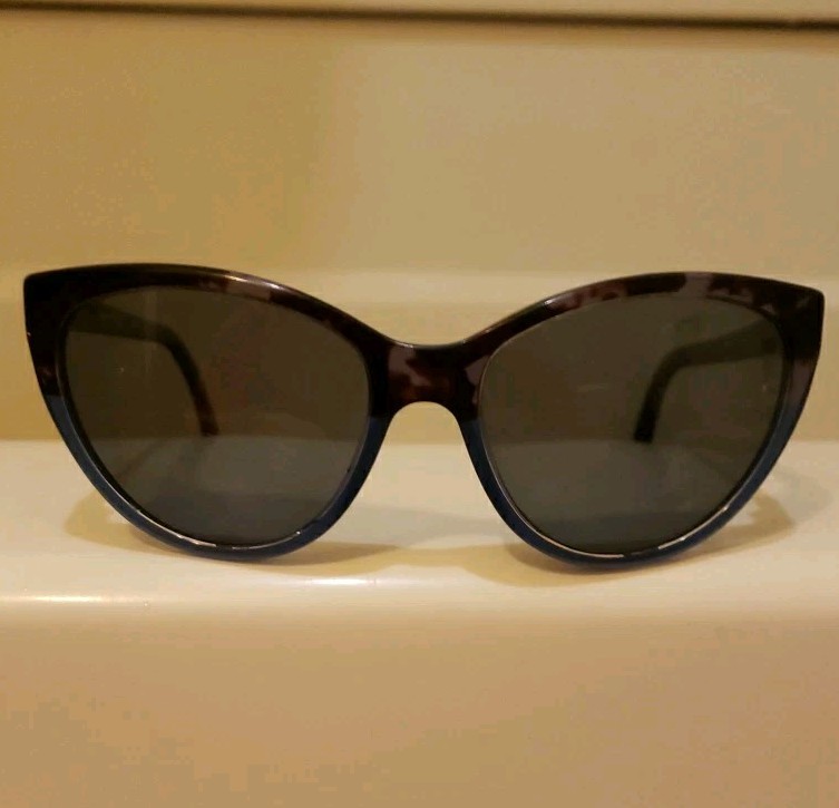DKNY Blue Brown Tortoise Ombre Cat Eye Glasses DY4095 3554/11 54 17 140