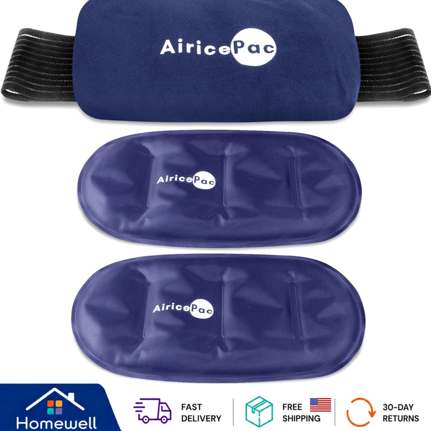 Reusable Medical-Grade Gel Ice Packs for Pain Relief – Perfect for Active Adults