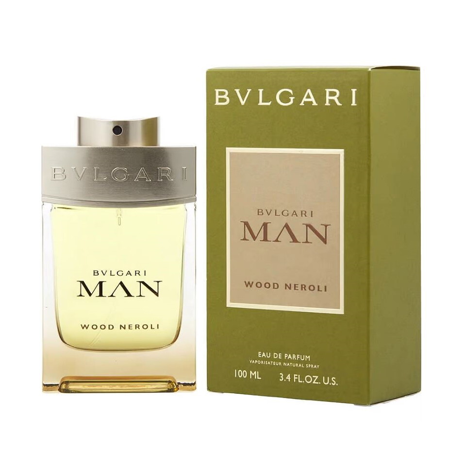 Bvlgari Man Wood Neroli 3.4 oz/ 100 ml EDP Spray (Not Sealed)