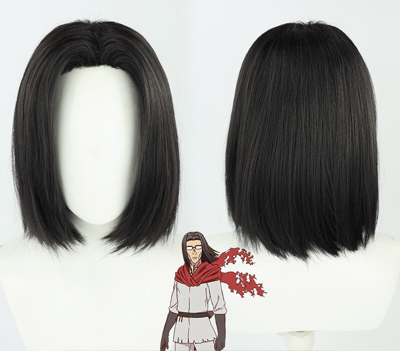 Uncle from Another World Shibazaki Yōsuke Cosplay Black Hair Wigs Party Props