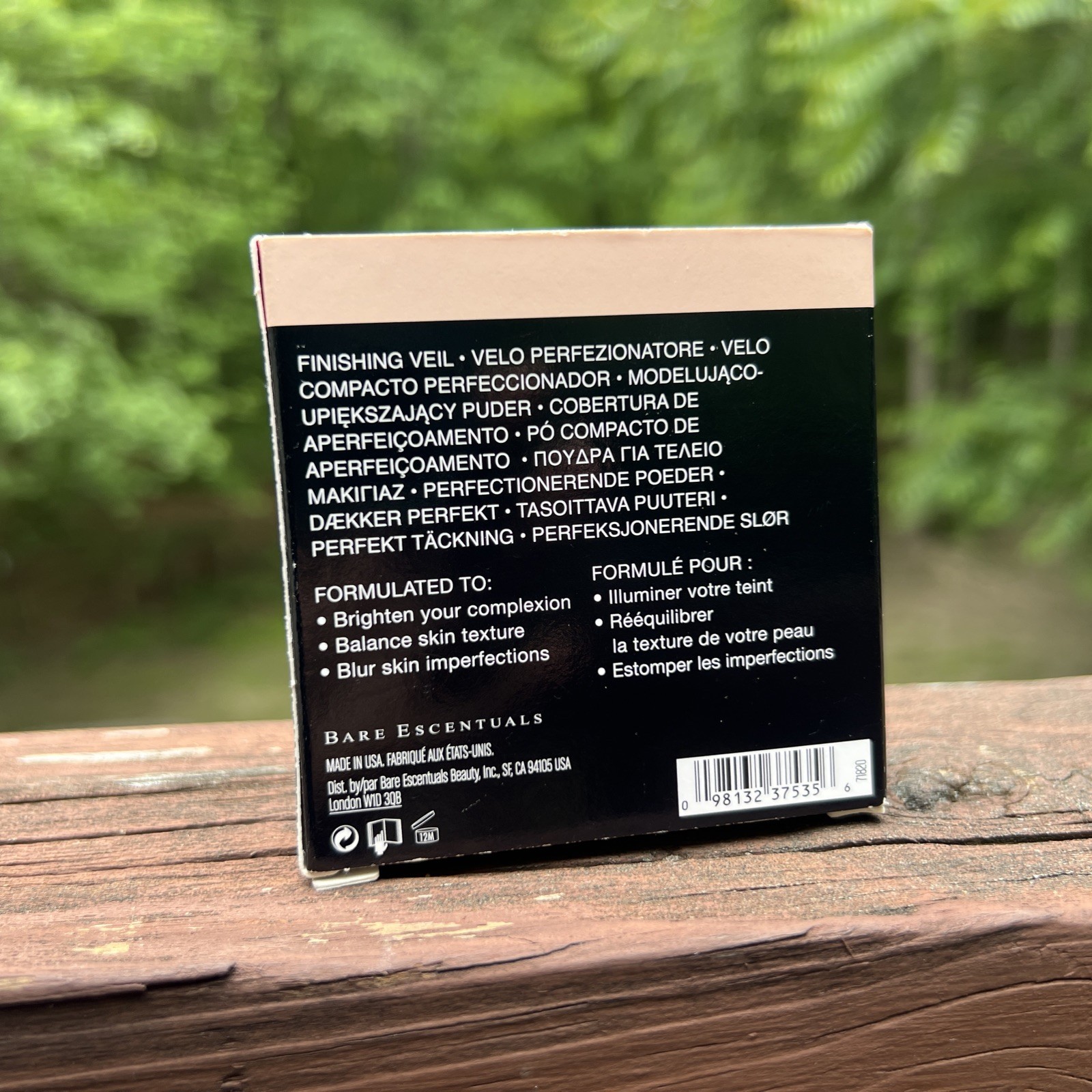 bareMinerals BareSkin Perfecting Veil LIGHT TO MEDIUM Made in USA, 12M| 9g/0.3oz